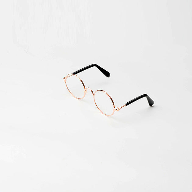 Pet cat glasses, cat sunglasses with clear lenses and adjustable frame for pets