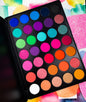 Rainbow High Pigment Eyeshadow Palette by BACKUPMYFILESNOW® featuring vibrant, colorful eyeshadow shades in a sleek palette.