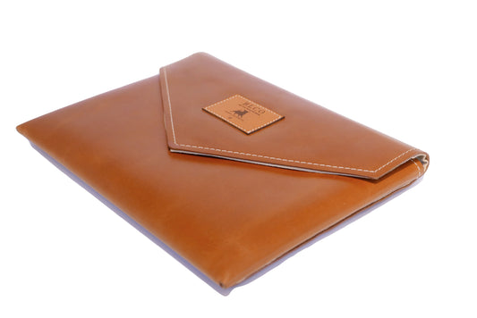 BLCO® Leather Envelope by Bueno Leather Co., handcrafted leather document holder with sleek envelope design for daily carry.
