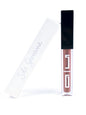 BACKUPMYFILESNOW® Glossy-Color Lip Cream 17 lip gloss with shiny, vibrant finish, showcasing smooth application on lips.