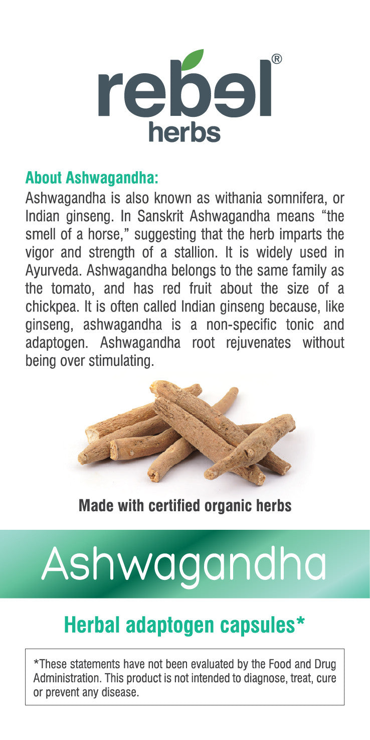 BackUpMyFilesNow® Ashwagandha capsules for stress relief, showing a close-up of the herbal supplement bottle and capsules.