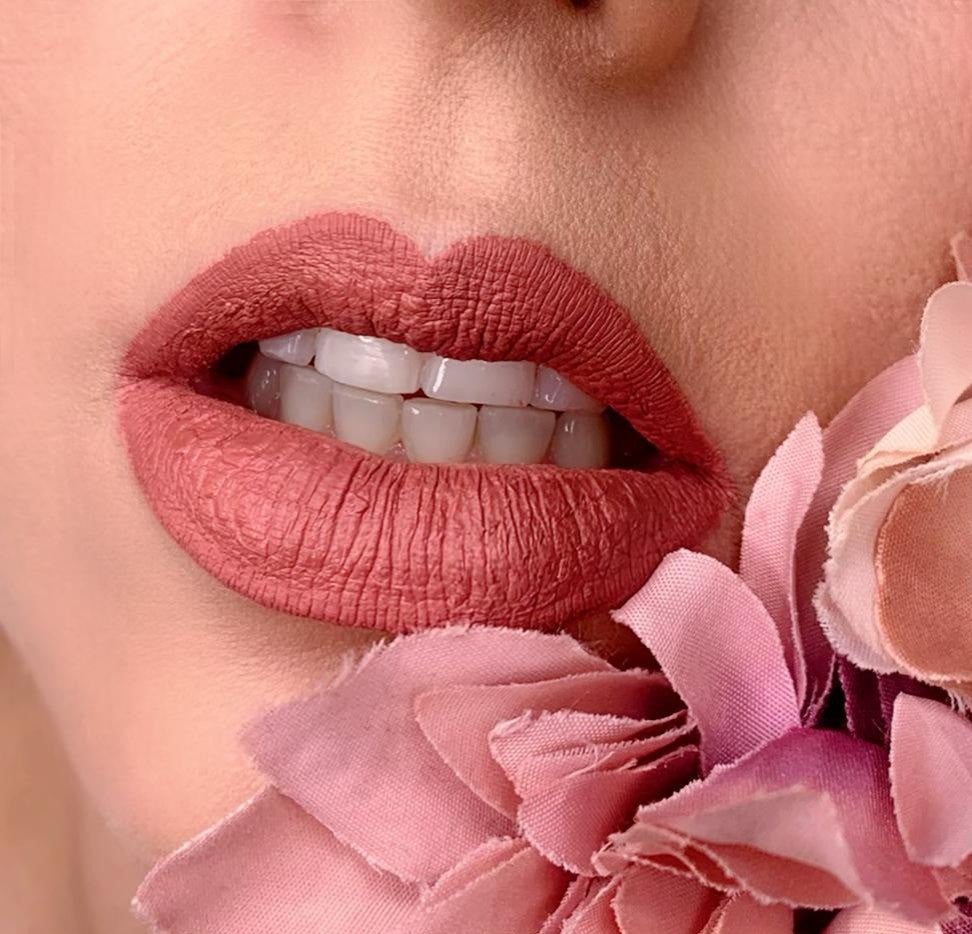 BACKUPMYFILESNOW® Matte Liquid Lipstick 6 in a smooth, matte finish with a sleek lipstick tube and vibrant color visible.