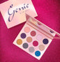 Genie Eyeshadow Palette by BACKUPMYFILESNOW® featuring vibrant and neutral shades in a sleek compact for versatile eye makeup.