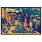 PERSEUS ON THE ROAD TO LION GATE Superior Framed Poster