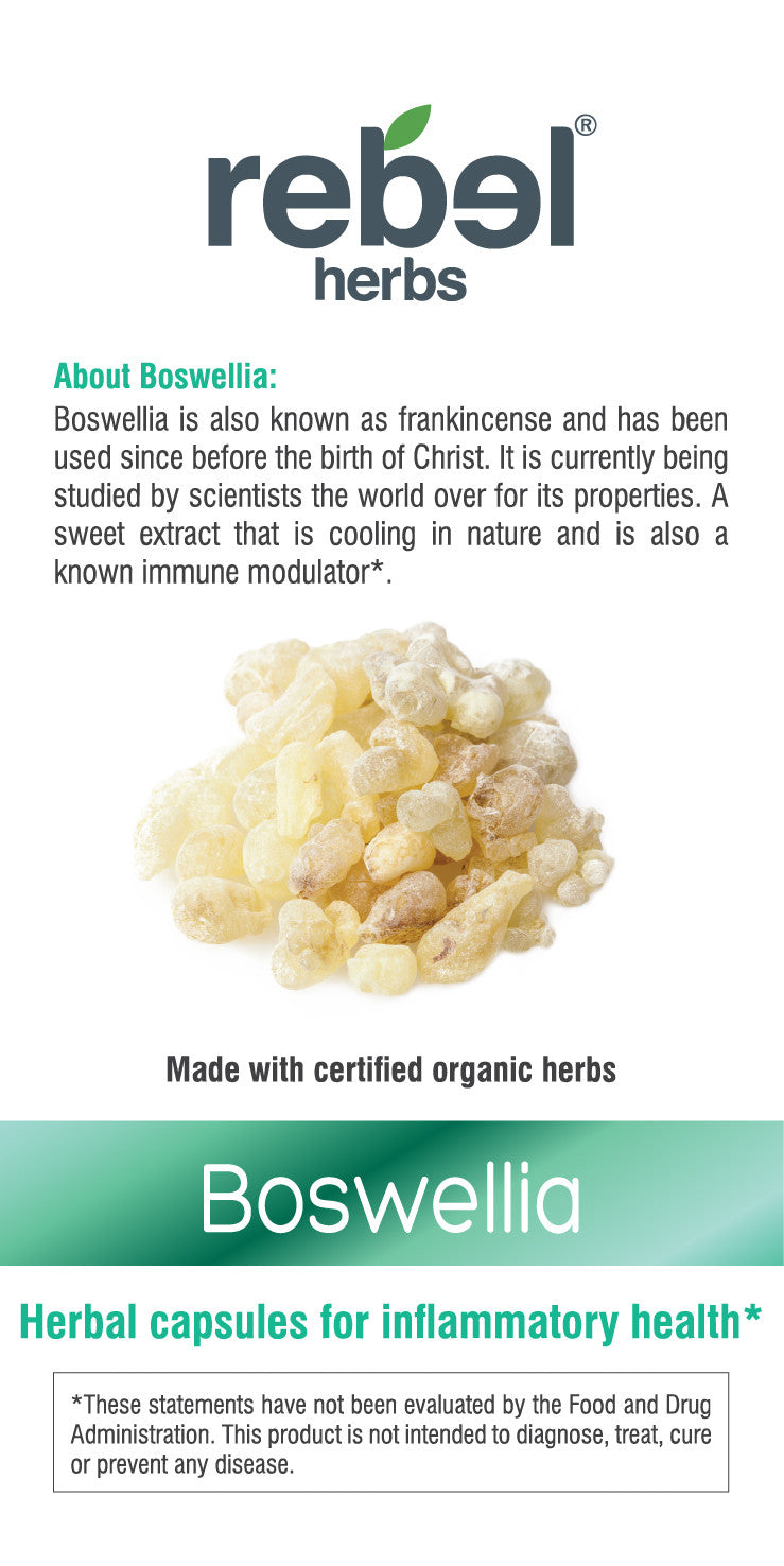 Boswellia capsules by BACKUPMYFILESNOW® in a clear container, showcasing the herbal supplement for joint and inflammation support.
