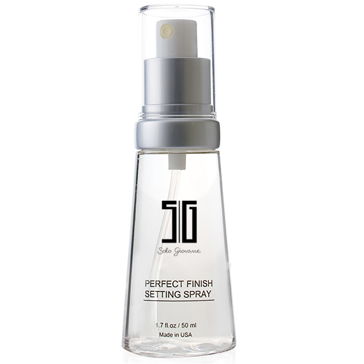 BACKUPMYFILESNOW® Perfect Finish Spray makeup primer in a sleek spray bottle, designed to set and smooth makeup.