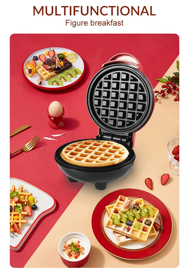 Mini Electric Griddle for Breakfast, Lunch & Snacks