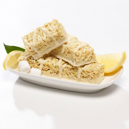 AmBari Nutrition Fluffy Lemon Bar, a soft and creamy bar with lemon flavor, perfect for a nutritious snack.