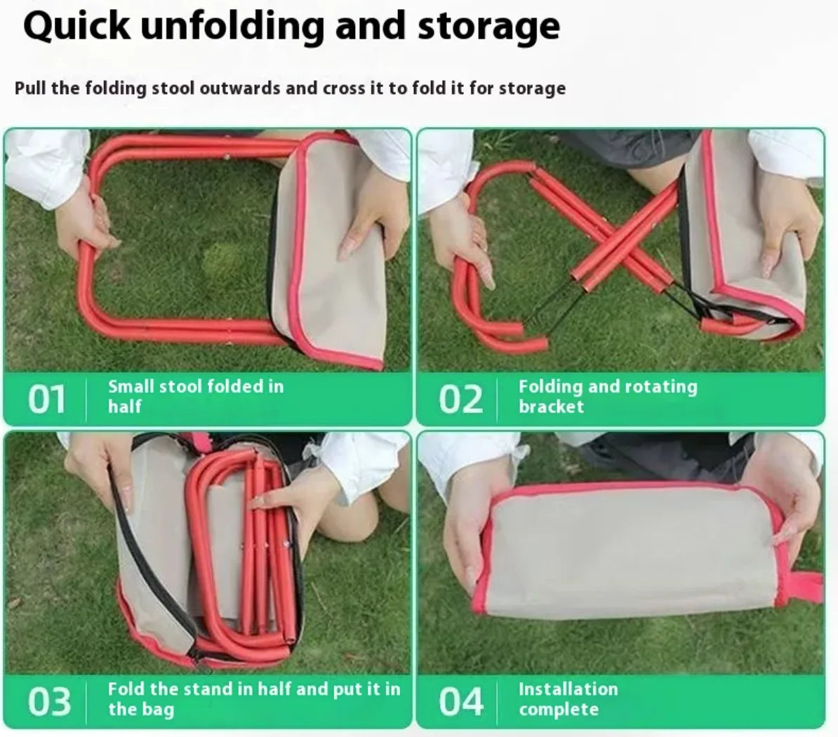 Portable Folding Camping Stool