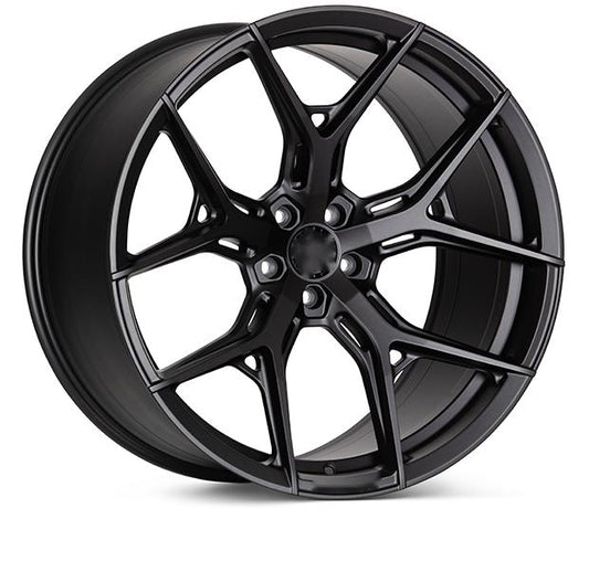 Tesla Model 3/Y/S Tesery Star-Spoke Hybrid Forged Wheels, set of 4, showcasing sleek, lightweight alloy wheel design for electric vehicles.