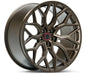 Set of four TESERY Apex Spider-Y forged wheels designed for Tesla Model 3, Y, and S with a sleek, modern style.