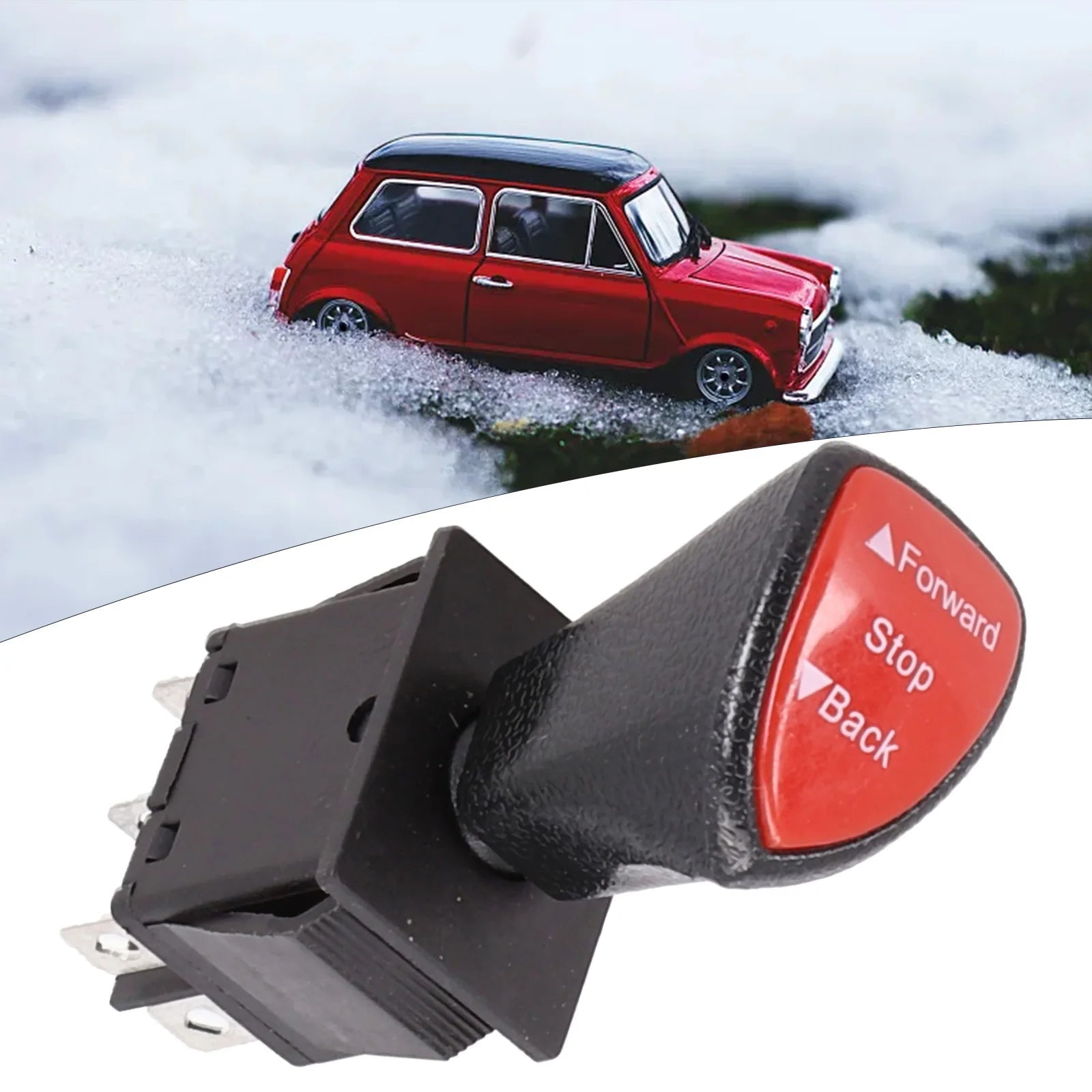 Forward - Stop - Back DPDT 6Pin Latching Slide Rocker Switch KCD4 - 604 - 6P 125V 250V Remote Control Car Handle Boat Switch a - BACKUPMYFILESNOW.COM®