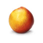 Fresh yellow nectarine from Fresh Produce with smooth yellow skin and juicy flesh, ready to eat.