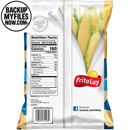 Fritos Scoops! Corn Snacks in a 15.5 oz party-size bag, crispy triangular corn chips by Fritos.