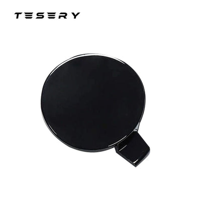 Tesla Model 3 front bumper tow hole hitch cover, OEM exterior trim part, designed for 2017-2024 Tesla Model 3.
