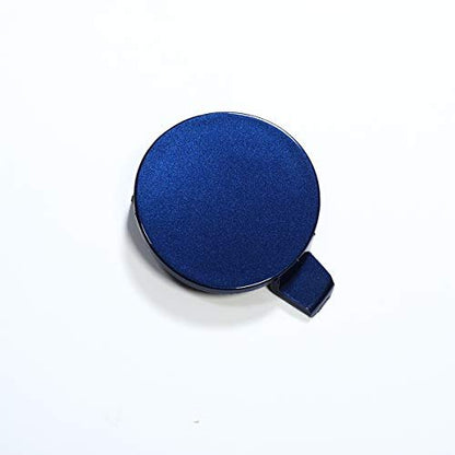 Tesla Model Y front bumper tow hook cover OEM, exterior trim part in black for 2020-2024 Tesla Model Y.