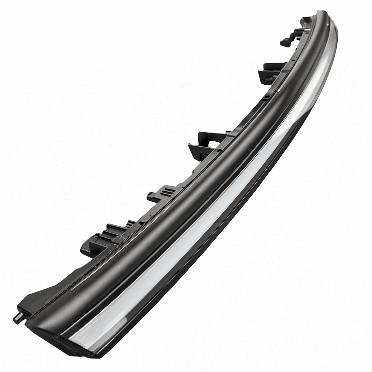 Tesla Model Y Juniper front center LED light bar headlight, vehicle accessory with PN 2038294, for enhanced visibility and style.