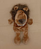 35cm cartoon animal hand puppet featuring a plush lion, elephant, or pig for interactive play, by Game On Interactive LLC.