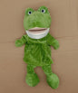 35cm cartoon animal hand puppet featuring lion, elephant, or pig plush toy for interactive play by Game On Interactive LLC.