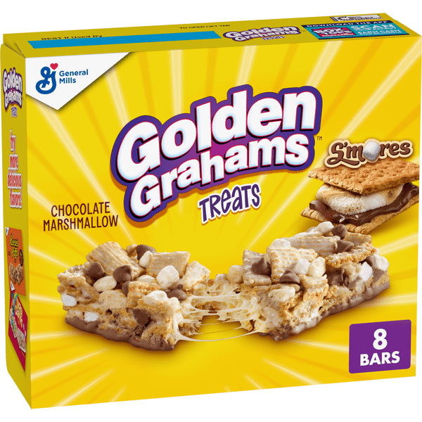 General Mills Golden Grahams S'mores Cereal Treat Bars - BACKUPMYFILESNOW.COM®