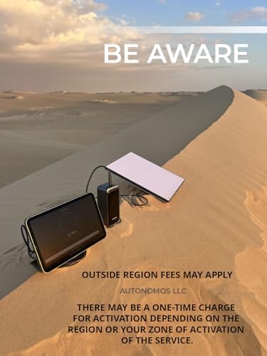 Generic Starlink mini satellite dish with portable design, advanced phase array technology, ideal for RV, camping, remote work, and off-grid living.