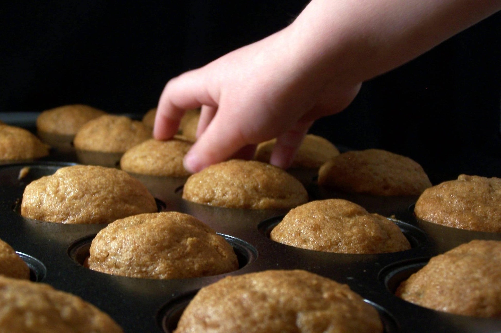 Pack of gfJules gluten-free muffin mix in a resealable bag, ready for baking delicious gluten-free muffins.