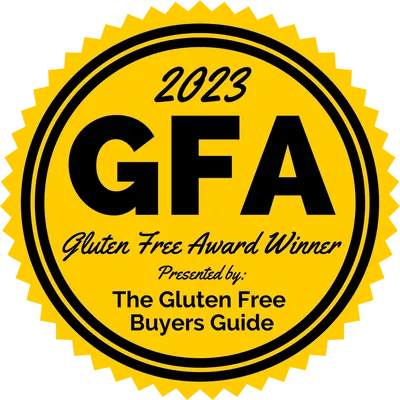 Pack of gfJules gluten-free muffin mix in a resealable bag, ready to make delicious gluten-free muffins at home.