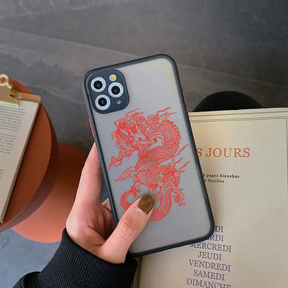 Apple-Compatible Frosted Phone Case for iPhone Models