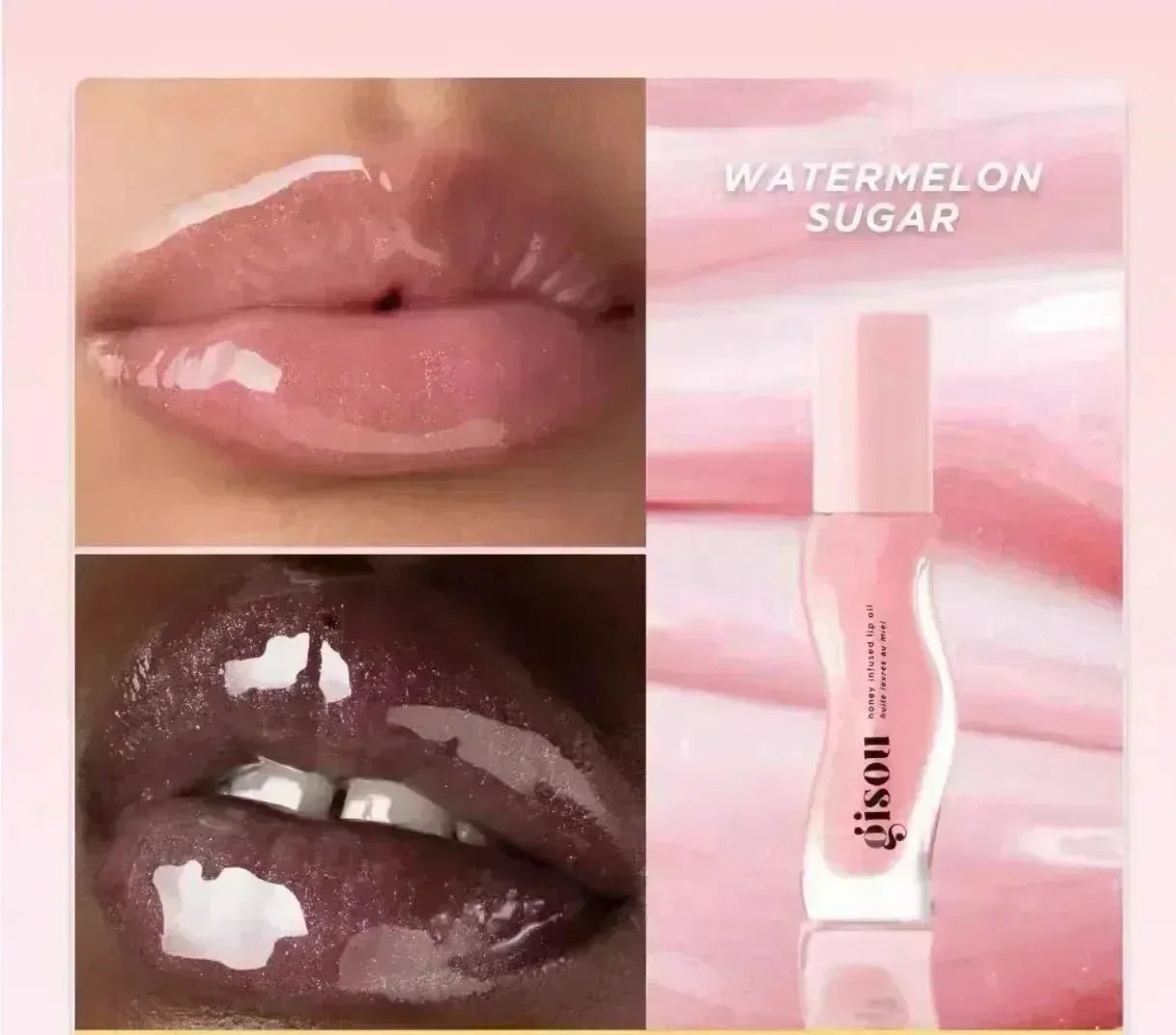 Gisou New Autumn Winter Limited Edition Long - lasting Moisturizing Lip Oil Gloss Care Lips Plumping Exfoliating Milky Mocha Gloss - BACKUPMYFILESNOW.COM®