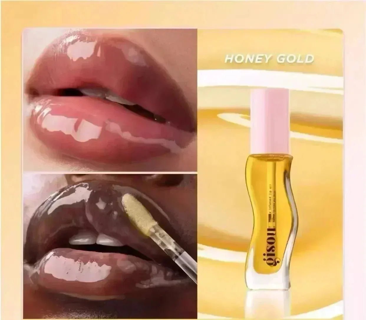 Gisou New Autumn Winter Limited Edition Long - lasting Moisturizing Lip Oil Gloss Care Lips Plumping Exfoliating Milky Mocha Gloss - BACKUPMYFILESNOW.COM®