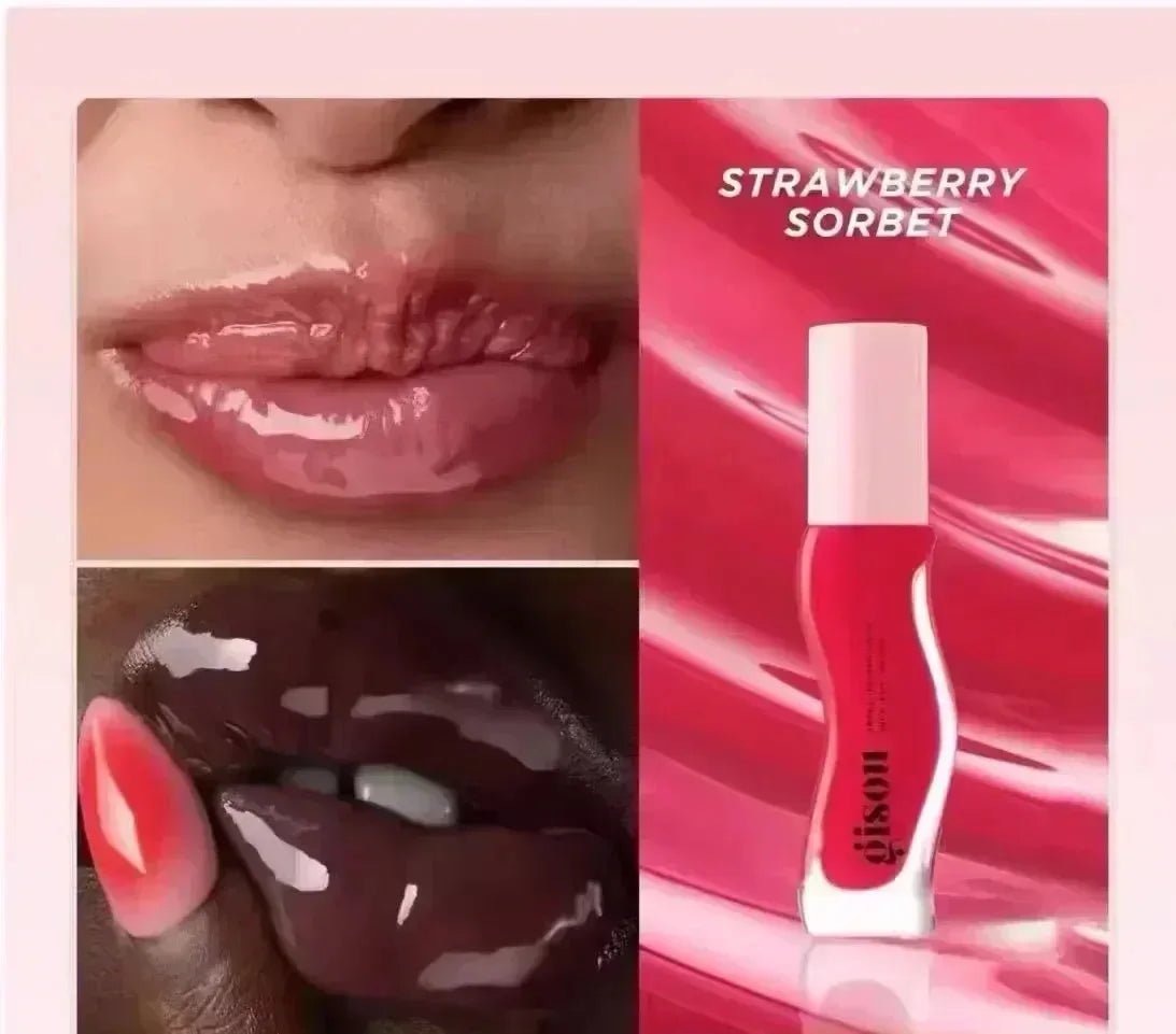 Gisou New Autumn Winter Limited Edition Long - lasting Moisturizing Lip Oil Gloss Care Lips Plumping Exfoliating Milky Mocha Gloss - BACKUPMYFILESNOW.COM®