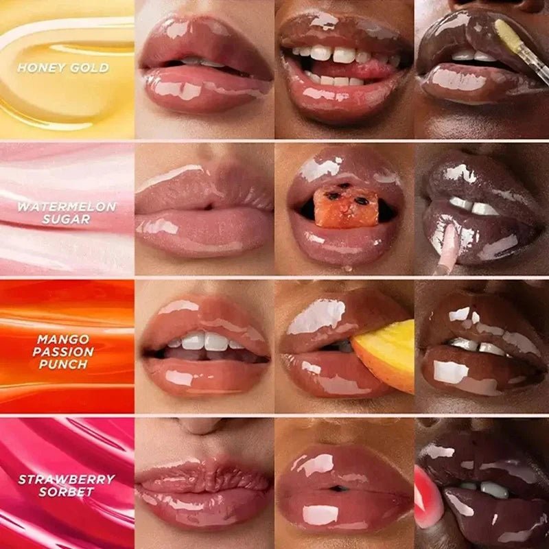 Gisou New Autumn Winter Limited Edition Long - lasting Moisturizing Lip Oil Gloss Care Lips Plumping Exfoliating Milky Mocha Gloss - BACKUPMYFILESNOW.COM®