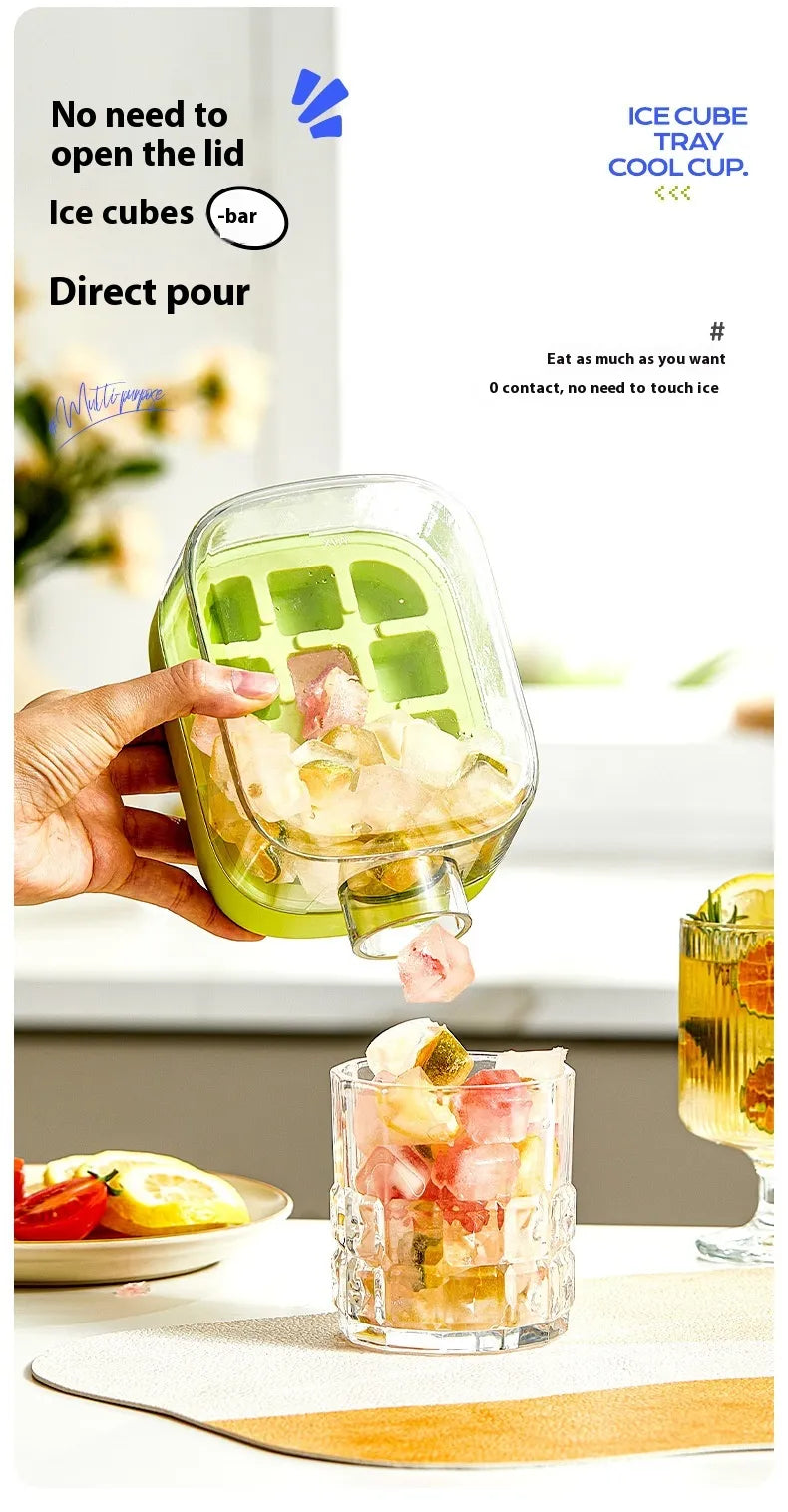 Portable One-Click Molding Cooling Cup