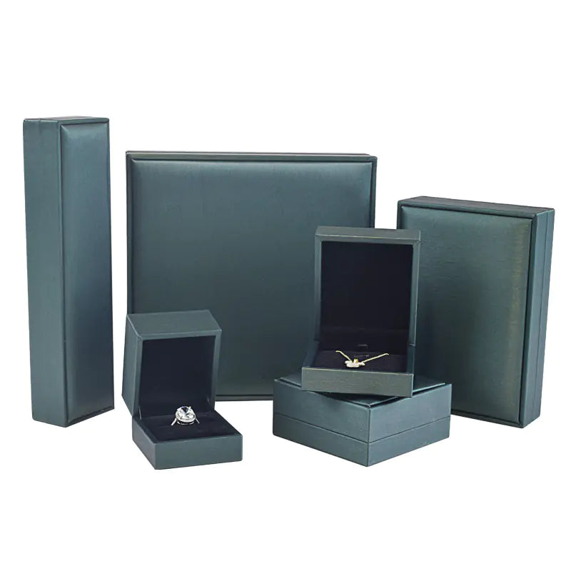 High-End PU Jewelry Box for Rings, Necklaces, and More