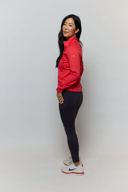 Goal Five women's full-length leggings featuring a coastal print, designed for comfortable active wear and stylish everyday use.