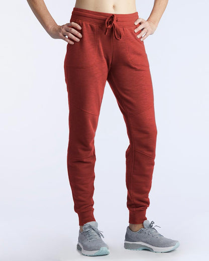 Goal Five Freasy Jogger in carbon color, lifestyle image showing relaxed fit and comfortable athletic style.