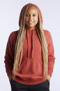 Dark teal Goal Five Freasy women's relaxed fit hoodie, lifestyle image showing soft fabric and casual fit.