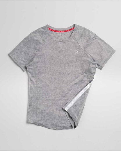 Advance Women's Training Top by Goal Five in ash heather, lightweight athletic top with a fitted design for active wear.