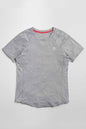 Advance Women's Training Top by Goal Five in ash heather, lightweight athletic top for women, shown on model.