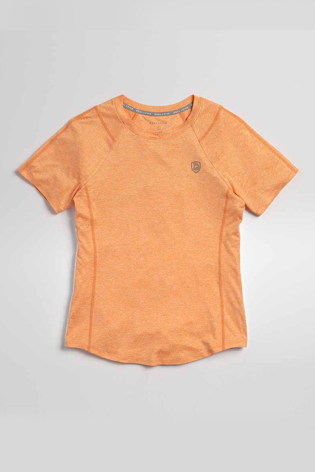 Advance Women's Training Top by Goal Five in ash heather, lightweight and breathable athletic apparel for women.