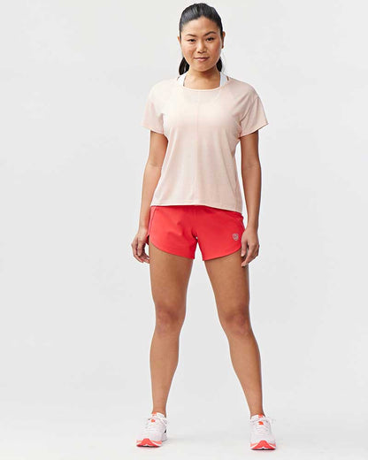 Black Excel women's workout shorts by Goal Five, training shorts with a comfortable fit for active exercise and fitness.