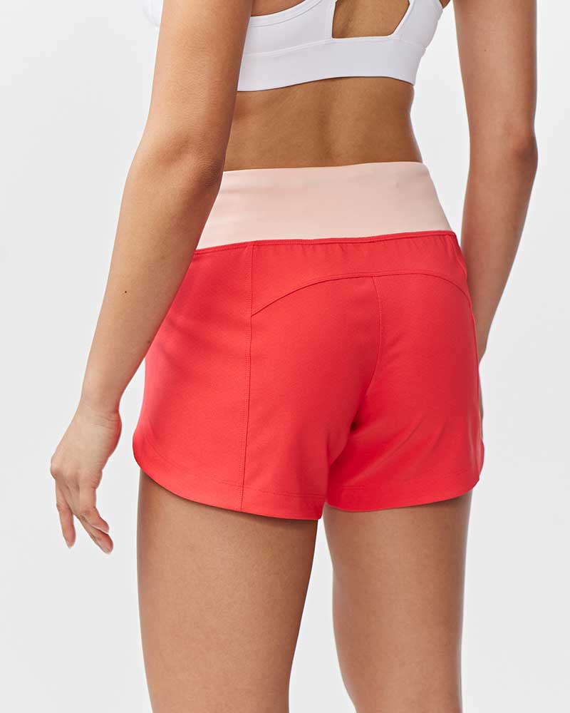 Black Excel women's workout shorts by Goal Five, training shorts designed for active women with a comfortable fit.