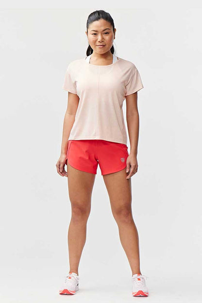 Black Excel women's workout training shorts by Goal Five, shown in size XS, designed for active exercise and comfortable movement.
