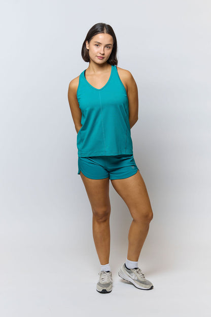 Black Goal Five Mesh It To Me training tank top, XS size, breathable athletic mesh fabric for active wear.