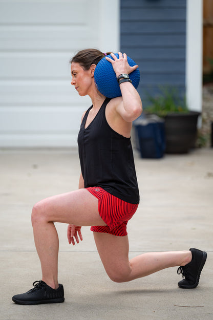 Black Goal Five Mesh It To Me training tank top in XS, featuring breathable mesh fabric and athletic fit.