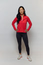Goal Five Foudy Mid-Weight Long Sleeve ½ Zip Top for training, featuring a comfortable fit and breathable fabric in carbon color.
