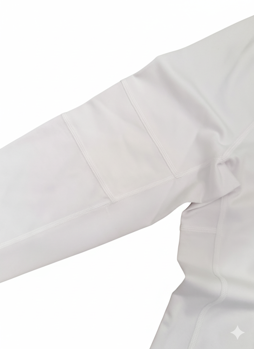 Goal Five Foudy Mid-Weight Long Sleeve ½ Zip Top for training, shown in carbon color with a comfortable fit.