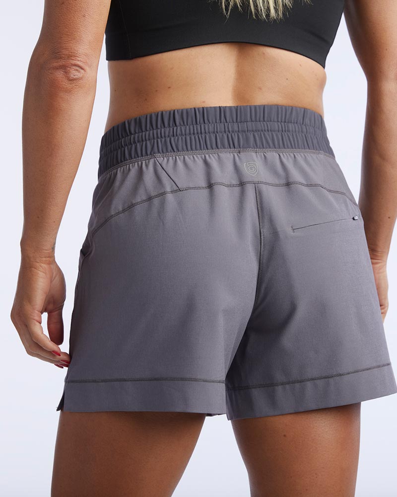 Goal Five Triple V women's athletic shorts for training, coastal color, XS size, lightweight and comfortable workout shorts.