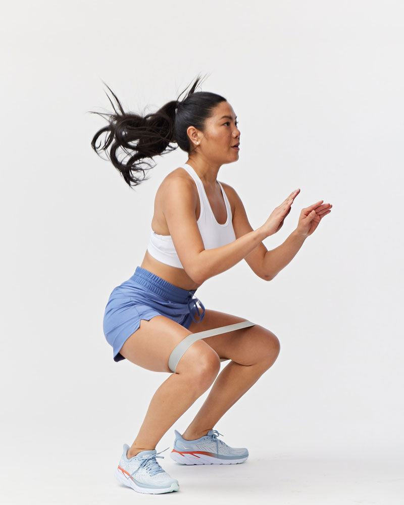 Triple V Women's Athletic Shorts by Goal Five, coastal blue training shorts with a comfortable fit for active wear.