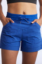 Goal Five Triple V Women's Athletic Shorts for training, coastal blue, XS, lightweight and comfortable for active wear.
